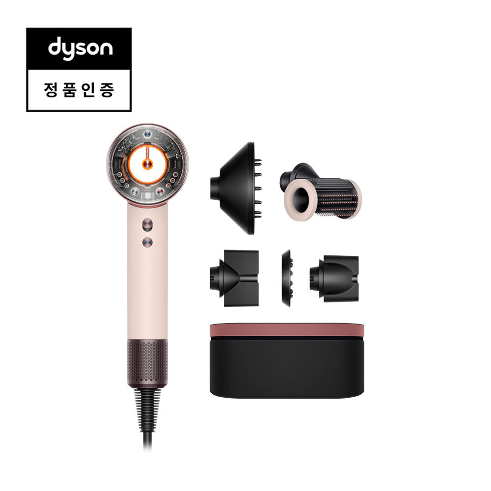다이슨 슈퍼소닉 뉴럴 헤어드라이어(세라믹 핑크/로즈골드)와 보관케이스[체험단완료시 무료]