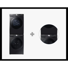 [삼성전자] 삼성 그랑데 세탁기+건조기+상단 설치 키트 패키지 WF21T4400KV + DV17T8520BV [삼성 공식인증점]