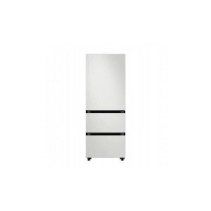 [삼성전자] 삼성 비스포크 3도어 김치냉장고 RQ33A74A1AP (313L, 코타 화이트, 1등급)